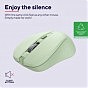 Мышка Trust Mydo Silent Wireless Green (25042) (U0862388)