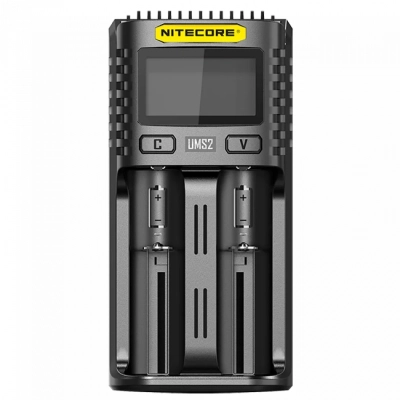 Зарядное устройство для аккумуляторов Nitecore Digicharger UMS2 (2 channels, LCD, Li-ion, IMR, Ni-Mh, Ni-Cd, 4A) (UMS2) (U0877702)