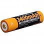 Аккумулятор Fenix 18650 3400 mAh micro usb зарядка (ARB-L18-3400U) (U0878400)