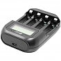 Зарядное устройство для аккумуляторов PowerPlant PP-UN4 (AA, AAA / input microUSB DC 5V/2A) (PP-UN4) (U0882756)