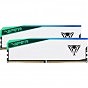 Модуль памяти для компьютера DDR5 32GB (2x16GB) 6600 MHz Viper Elite 5 RGB Patriot (PVER532G66C36KW) (U0883766)