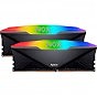 Модуль памяти для компьютера DDR4 32GB (2x16GB) 3200 MHz NOX RGB Black Apacer (AH4U32G32C28YNBAA-2) (U0887975)