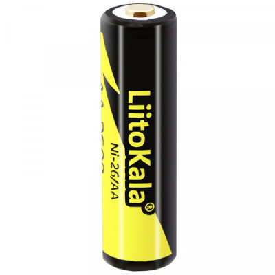 Акумулятор Liitokala AA 2600mAh 1.2V Ni-MH, blister 1 pcs (Ni-26/AA) (U0891073)