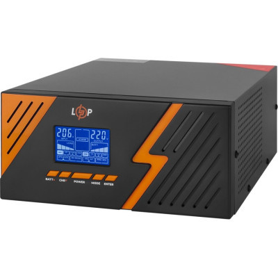 Источник бесперебойного питания LogicPower LPM — PSW-1500VA, 1050W, Black (22754) (U0902744)