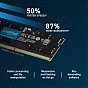 Модуль пам'яті для ноутбука SoDIMM DDR5 32GB (2x16GB) 5600 MHz Ripjaws Micron (CT2K16G56C46S5) (U0909385)