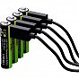 Аккумулятор Verico AAA USB Type-C 600mAh 1.5V Li-ion * 4 (LoopEnergy) (1UDBT-A2WEBC-NN) (U0910476)