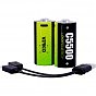 Аккумулятор Verico C/R14 USB Type-C 3700mAh 1.5V Li-ion * 2 (LoopEnergy) (1BTOV-A4N0A2-NN) (U0910477)