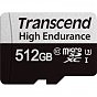 Карта пам'яті Transcend 512GB microSDXC class 10 UHS-I U3 High Endurance (TS512GUSD350V) (U0911695)