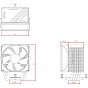 Кулер до процесора ID-Cooling FROZN A400 Black (U0912869)