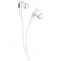 Наушники Denmen HF DR06 3.5mm 1.2 м White (DE-DR06-WH) (U0931515)