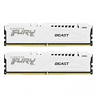 Модуль памяти для компьютера DDR5 32GB (2x16GB) 6400 MHz Beast White EXPO Kingston Fury (ex.HyperX) (KF564C32BWEK2-32)