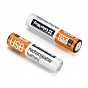 Аккумулятор ColorWay AAА USB-С 590 mAh 1.5V (2шт) (Li-Polymer) (CW-UBAAA-09) (U0949530)