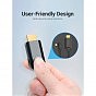 Кабель мультимедійний USB-C 3.1 to HDMI 1.5m 90° 4K 60 Гц PVC Black Vention (CGVBG) (U0955461)
