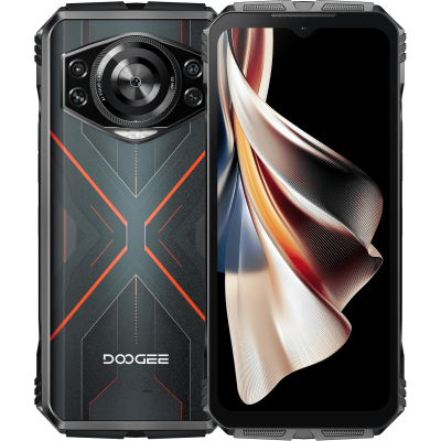 Мобільний телефон Doogee S cyber 8/256Gb Black Red (6923740212431) (U0997748)
