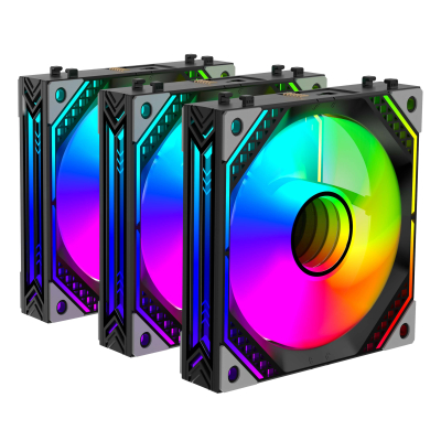 Кулер для корпуса 2E Magic Mirror ACF120MB-ARGB, 3x120мм (2E-ACF120MB-ARGB) (U0999163)