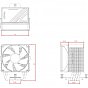 Кулер для процессора ID-Cooling FROZN A400 ARGB (U0999365)