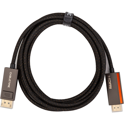 Кабель мультимедийный DisplayPort to HDMI 3.0m Cabletime (CA914081) (U1004545)