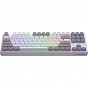 Клавіатура Hator Rockfall 3 Mecha TKL QMK/VIA Orange Wireless White (HTK851UA) (U1012009)