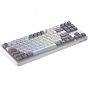 Клавіатура Hator Rockfall 3 Mecha TKL QMK/VIA Orange Wireless White (HTK851UA) (U1012009)