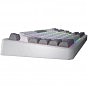 Клавіатура Hator Rockfall 3 Mecha TKL QMK/VIA Orange Wireless White (HTK851UA) (U1012009)