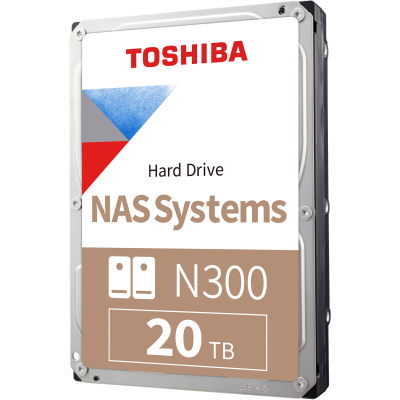 Жесткий диск 3.5» 20TB N300 Toshiba (HDWG62AUZSVA) (U1014160)