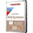 Жесткий диск 3.5» 20TB N300 Toshiba (HDWG62AUZSVA)