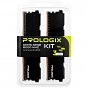 Модуль памяти для компьютера DDR5 32GB (2x16GB) 6000 MHz Black Prologix (PRO32GB6000B5K) (U1018603)