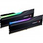 Модуль памяти для компьютера DDR5 96GB (2x48GB) 5600 MHz Trident Z5 RGB Matte Black G.Skill (F5-5600J4040D48GX2-TZ5RK) (U1018654)