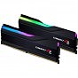 Модуль памяти для компьютера DDR5 96GB (2x48GB) 5600 MHz Trident Z5 RGB Matte Black G.Skill (F5-5600J4040D48GX2-TZ5RK) (U1018654)