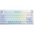 Клавиатура Aula F75 Gasket Greywood V3 switch Hot-Swap PBT Wireless/Bluetooth/USB Blue (6948391208633)