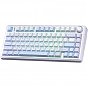 Клавіатура Aula F75 Gasket Greywood V3 switch Hot-Swap PBT Wireless/Bluetooth/USB Blue (6948391208633) (U1022513)