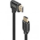Кабель мультимедийный HDMI to HDMI v.2.0 prolink4k1-150.black Promate (prolink4k1-150.black)