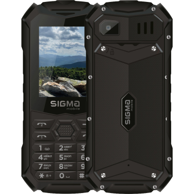 Мобільний телефон Sigma X-treme PV68 Black (4827798738214) (U1027838)