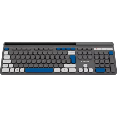 Клавиатура Canyon HKB-W03 Wireless UA Grey (CNS-HKBW03DG) (U1030965)