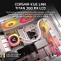 Система жидкостного охлаждения Corsair iCUE LINK TITAN 360 RX LCD White AIO (CW-9061026-WW) (U1031565)