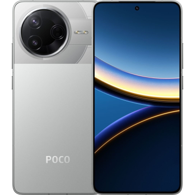 Мобильный телефон Xiaomi Poco F7 Pro 12/256GB Silver (1135343) (U1033576)