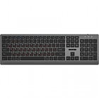 Клавиатура Maxxter KBW-01G-UA Wireless UA Gray (KBW-01G-UA)