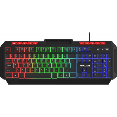 Клавиатура Maxxter KBG-UML-02B-UA USB UA Black (KBG-UML-02B-UA) (U1034309)